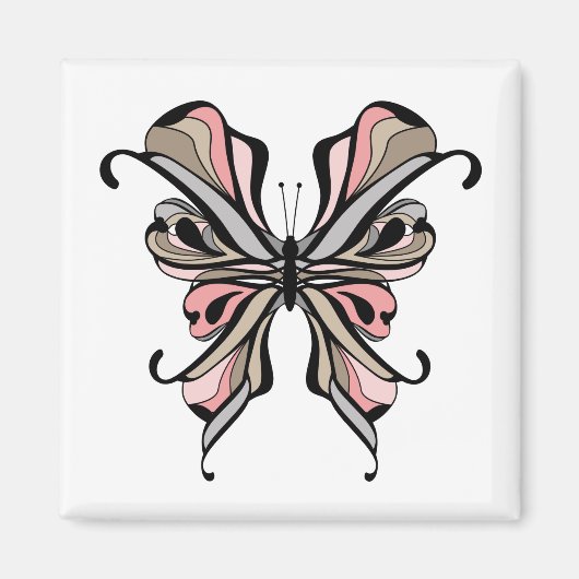 Schmetterling Magnet (Vorne)