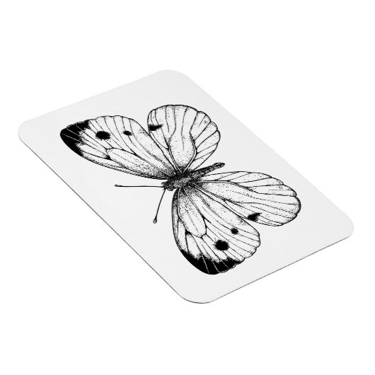 Schmetterling Magnet (Rechte Seite)