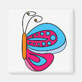 Schmetterling Magnet (Vorne)