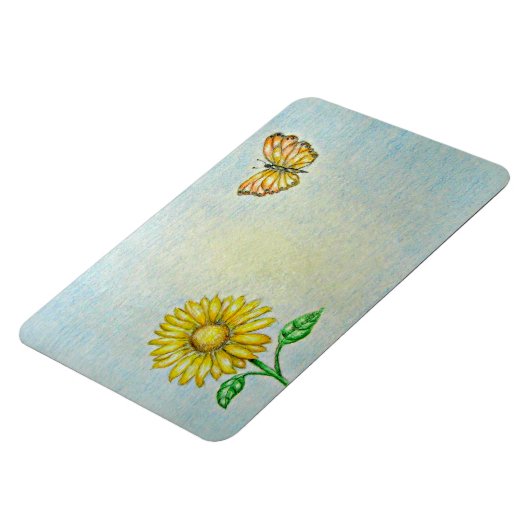 Schmetterling Magnet (Linke Seite)