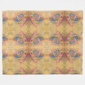 Schmetterling Magnetic Art Custom Fleece Blanket (Vorderseite (Horizontal))