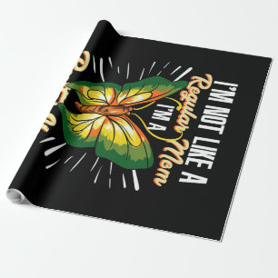 Schmetterling-Mama-Geschenk, Mama Geburtstagsgesch Geschenkpapier