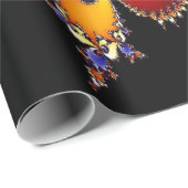 Schmetterling Mandelbrot Fraktal Geschenkpapier (Rolleneckpunkt)
