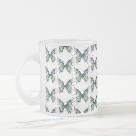 Schmetterling Mattglastasse (Links)