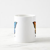 Schmetterling - mehrfarbige Designs-20286 Kaffeetasse (Mittel)
