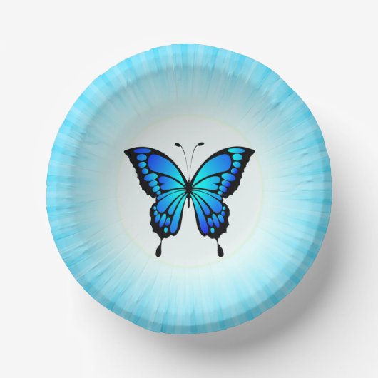 Schmetterling - mehrfarbige Designs-20286 Pappteller (Vorderseite)