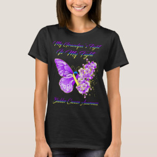 Schmetterling Mein Großvater kämpft mit meiner Kam T-Shirt