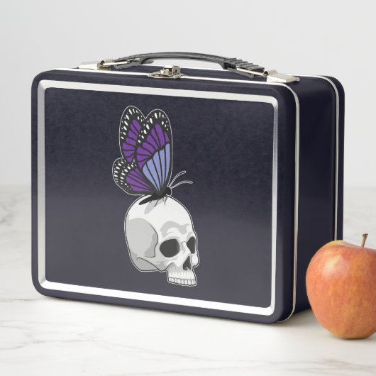 Schmetterling Metall Brotdose (Beispiel)