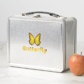 Schmetterling Metall Brotdose (Beispiel)