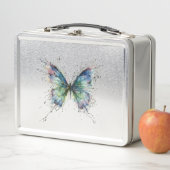 Schmetterling Metall Brotdose (Beispiel)