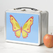 Schmetterling Metall Brotdose (Beispiel)