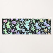 Schmetterling, Metall, Dekoration, Design, Hinterg Yogamatte (Vorderseite (Horizontal))