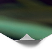 Schmetterling-Milkweed-Buds und -Blüten Poster (Ecke)