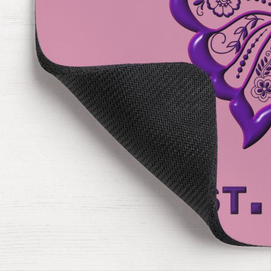 Schmetterling Mimi "Est 2020" Mousepad (Ecke)