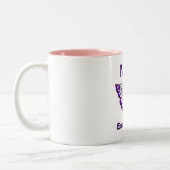 Schmetterling Mimi "Est 2020" Zweifarbige Tasse (Links)