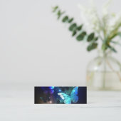 Schmetterling Mini Visitenkarte (Stehend Vorderseite)