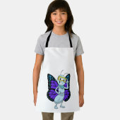 Schmetterling mit Brille Schürze (Insitu)