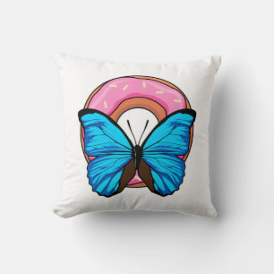 Schmetterling mit Donut Kissen