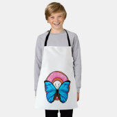 Schmetterling mit Donut Schürze (Getragen)