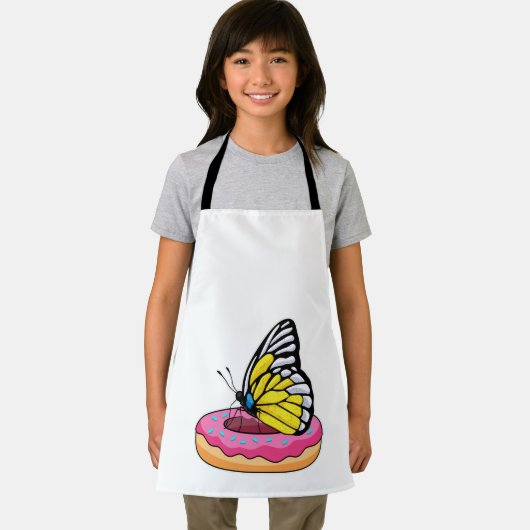 Schmetterling mit Donut Schürze (Insitu)