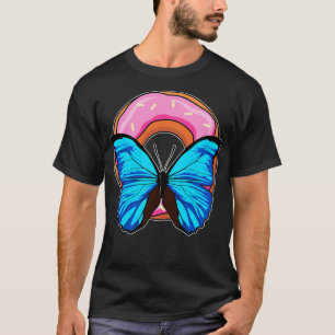 Schmetterling mit Donut T-Shirt