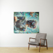 Schmetterling mit Fairy Tapestry Wandteppich (Beispiel (Horizontal))