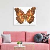 Schmetterling mit Flügeln 3 Leinwanddruck (Insitu (Wohnzimmer))