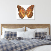 Schmetterling mit Flügeln 3 Leinwanddruck (Insitu (Schlafzimmer))