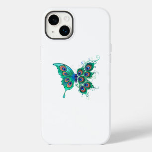 Schmetterling mit grünen Pfauenfedern Case-Mate iPhone 14 Plus Hülle