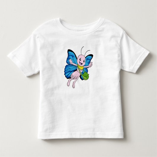 Schmetterling mit Handtasche Kleinkind T-shirt (Vorderseite)
