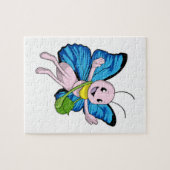 Schmetterling mit Handtasche Puzzle (Horizontal)