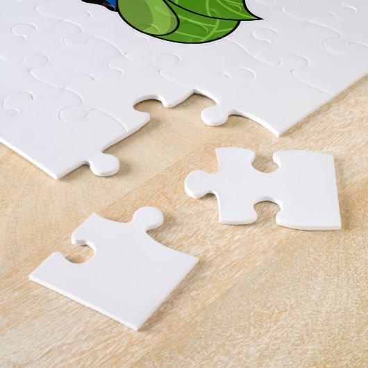 Schmetterling mit Handtasche Puzzle (Seite)