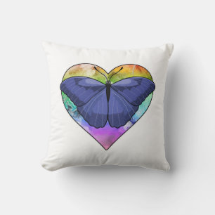 Schmetterling mit Herz Kissen