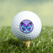 Schmetterling mit Hintergrund Golfball (Insitu T-Shirt)