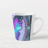 Schmetterling mit Hintergrund Milchtasse (Rechts)