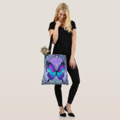 Schmetterling mit Hintergrund Tasche (Am Model)