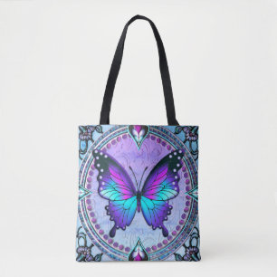 Schmetterling mit Hintergrund Tasche