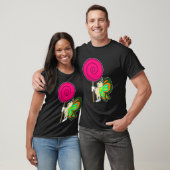 Schmetterling mit Lollipop T-Shirt (Unisex)