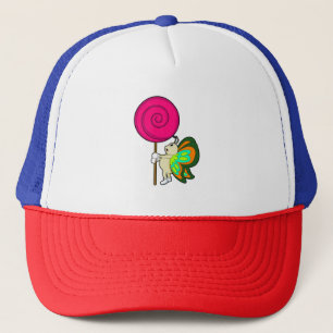 Schmetterling mit Lollipop Truckerkappe