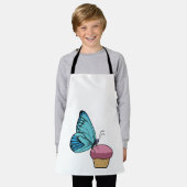 Schmetterling mit Muffin Schürze (Getragen)
