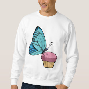Schmetterling mit Muffin Sweatshirt