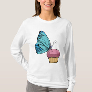 Schmetterling mit Muffin T-Shirt