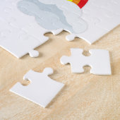 Schmetterling mit Regenbogen Puzzle (Seite)