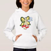 Schmetterling mit Seifenblasen Hoodie (Vorderseite)