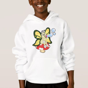 Schmetterling mit Seifenblasen Hoodie