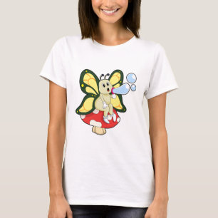 Schmetterling mit Seifenblasen T-Shirt