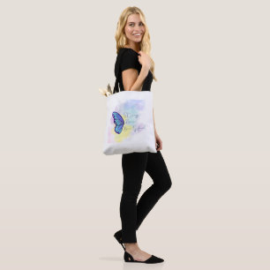 Schmetterling mit starkem tapferem schönem  tasche