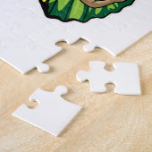 Schmetterling mit Tasse Kaffee Puzzle (Seite)