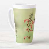 Schmetterling mit Verse über Gottes Stärke Milchtasse (Linke Ecke)