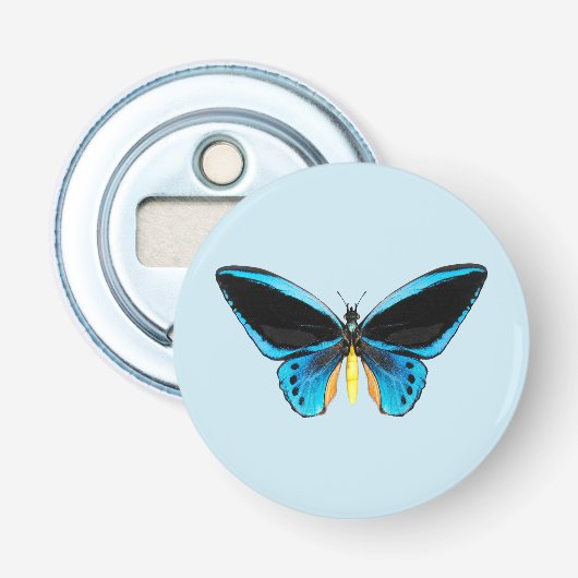 Schmetterling mit Vogelflügeln Flaschenöffner (Vorderseite)